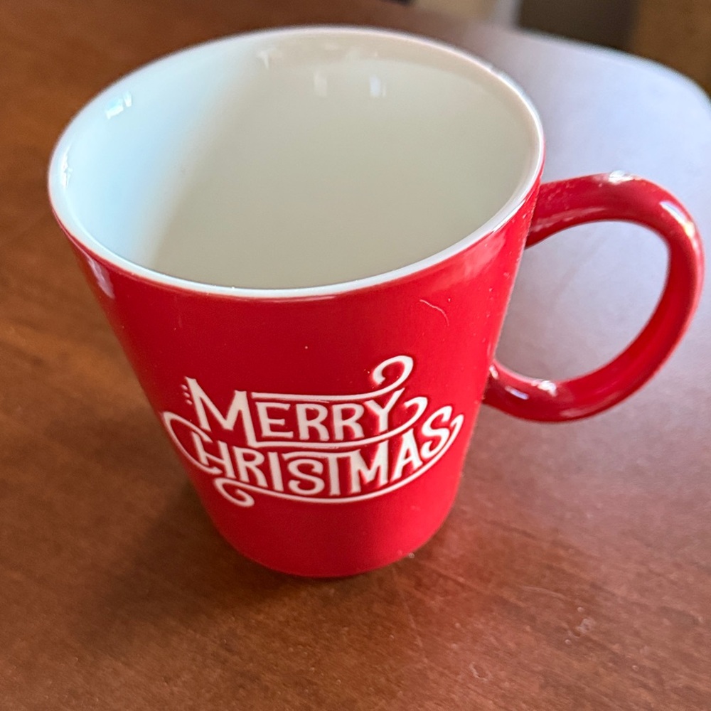 Hallmark Red Christmas Mug New